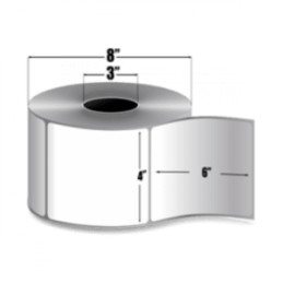 Zebra 10018340 Rollos 4" x 6" Z-Perform 1500T Label