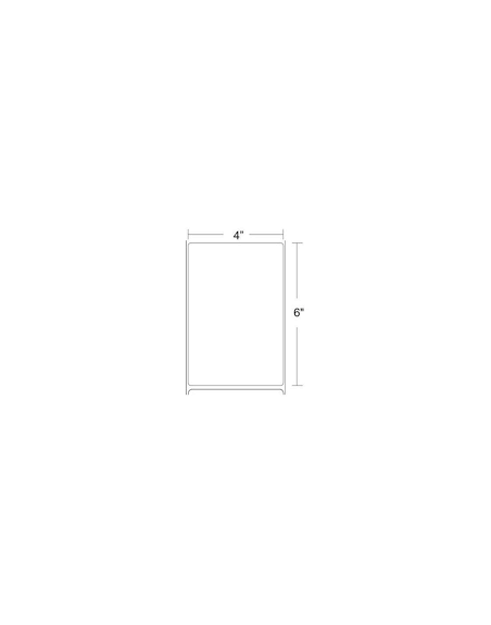 Zebra 10015366 Etiquetas 4" x 6" Z-Perform 1000D - c3mayorista.com