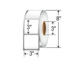 Zebra 10028312 Etiqueta Zebra Z-Perform 1000D de 3" x 3"