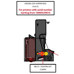 Evolis S10094 Impresoras Zenius Primacy - Refacciones