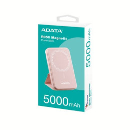Powerbank ADATA R050 10,000mAh | Carga Inalámbrica + USB-C | 15W Rápida