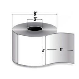 10000290 - Zebra Etiquetas 4" x 6" Z-Perform 2000D