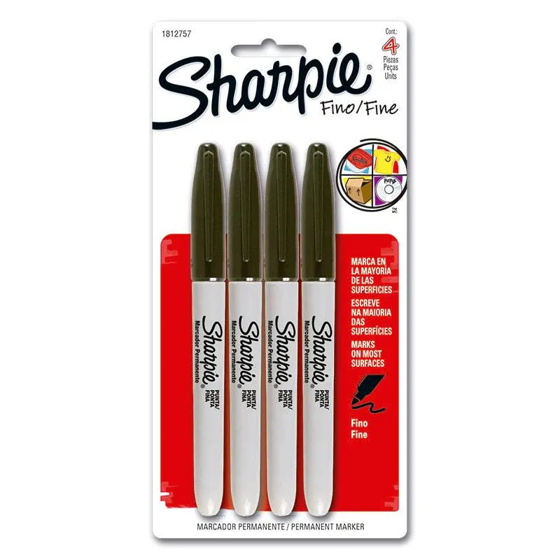 MARCADOR SHARPIE PERMANENTE NEGRO 4 PIEZAS | C3mayorista.com MARCADOR SHARPIE PERMANENTE NEGRO 4 PIEZAS | C3mayorista.com