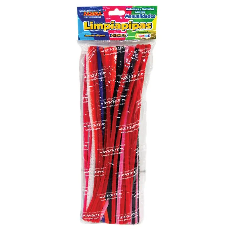 LIMPIA PIPAS SURTIDO C/100 PASCUA BOLSA LIMPIA PIPAS SURTIDO C/100 PASCUA BOLSA