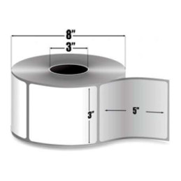 10010242 - Zebra Etiquetas 3" x 5" Z-PERFORM 2000T