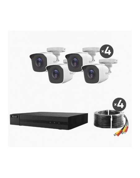 KIT DE CÁMARAS HILOOK HL24LQKITS-M(B) TurboHD 1080p