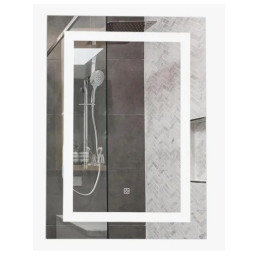 ESPEJO LUZ LED 70X50CM BAÑO TOUCH CAMBIO 3 TONALIDADES