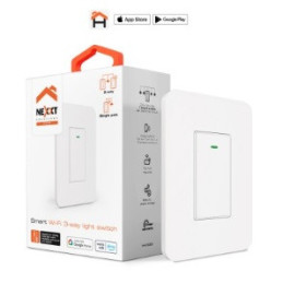 Interruptor de 3 vias inteligente con conexión Wi-Fi