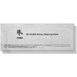 Zebra 105999-311 Cleaning tarjetas de Limpieza para ZC100 ZC300