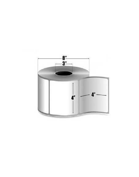72292 - Zebra Etiquetas 4" x 4" Z-SELECT 4000T