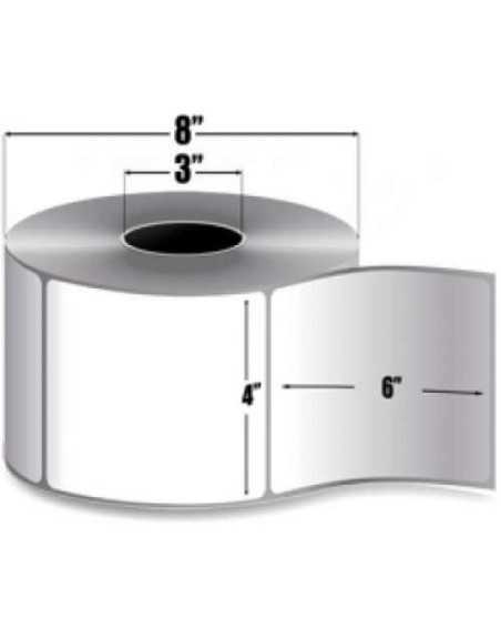 72294 - Zebra Etiquetas 4" x 6" Z-SELECT 4000T