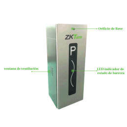 ZKTECO CMP200 Barrera Vehicular Izquierda Brazo Telescópico ZKTECO CMP200 Barrera Vehicular Izquierda Brazo Telescópico