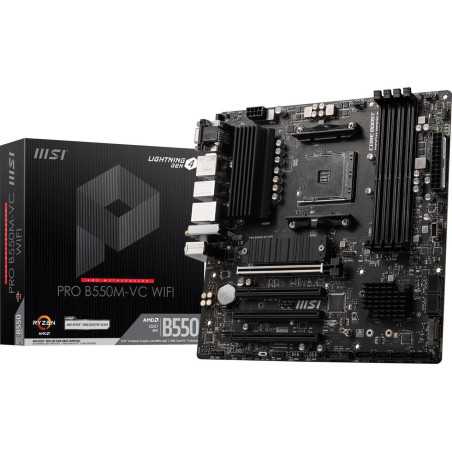 Tarjeta Madre MSI PRO B550M-VC WIFI