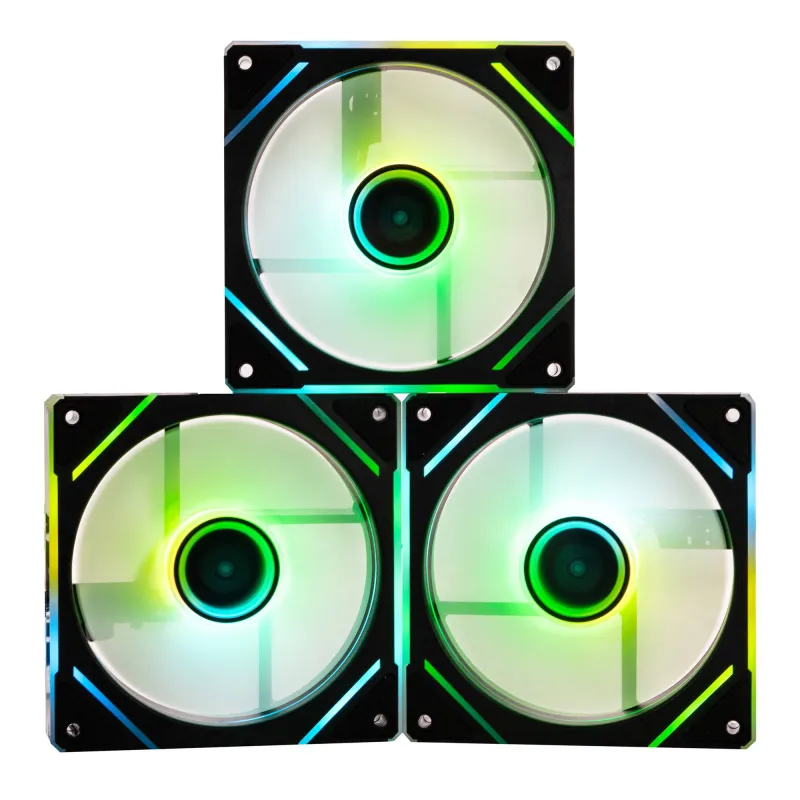 NACEB NA-0650N KIT DE 3 VENTILADORES NEGRO