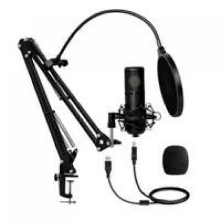 Micrófono BALAM RUSH USB con Filtro Anti-Pop | Para Streaming y Podcast