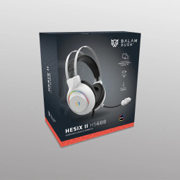 Diadema Audifonos Headset Gaming Alambrico Hesix II HS688 Balam Rush Diadema Audifonos Headset Gaming Alambrico Hesix II HS688 Balam Rush
