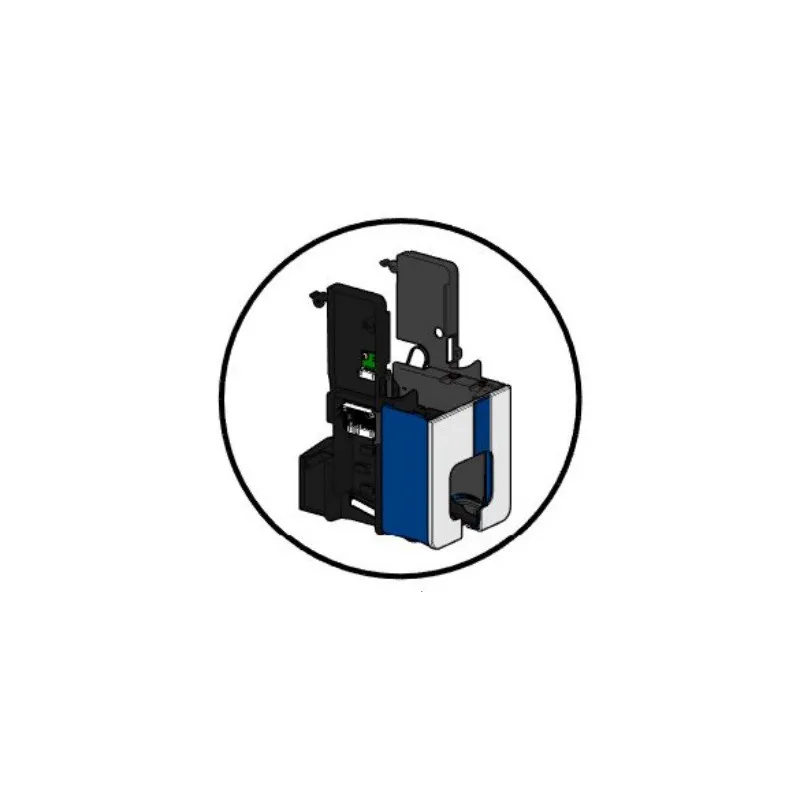 EVOLIS S10187 TOLVA DE SALIDA AZUL EVOLIS S10187 TOLVA DE SALIDA AZUL