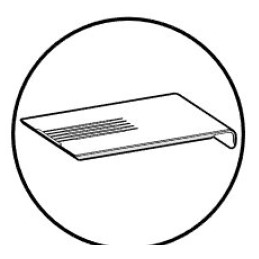 CI010205 Enclosure Cover | Tapa Oficial Evolis | Stock Listo para Envío