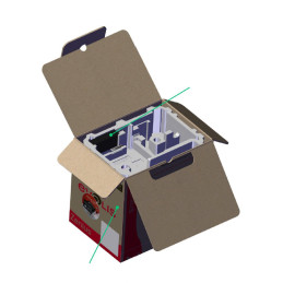 Caja de Accesorios Evolis S10102 | Mantenimiento Impresoras de Tarjetas | Stock Inmediato