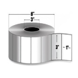 10011691 - Zebra Etiquetas 3" x 1" Z-ULTIMATE 2000T