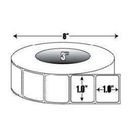 10011977 - Zebra Etiquetas 1" x 1" Z-ULTIMATE 2000T