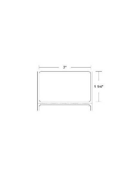 10011698 - Zebra Etiquetas 2" x 1.25" Z-ULTIMATE 3000T