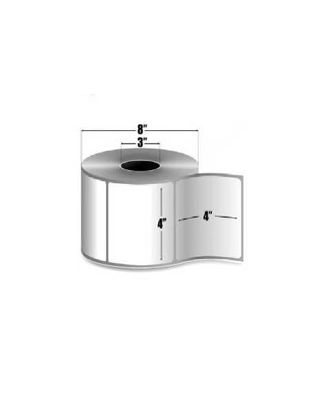 🛡️ ZEBRA 94688 | Rollo de Etiquetas Z-Ultimate 3000T (4" x 4")