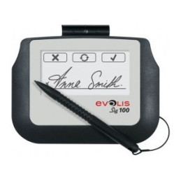 Evolis México | Sig100 Firma Pad Evolis Digitalizador de Firmas