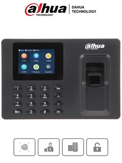 DAHUA DHI-ASA1222E Control de Asistencia de Huella