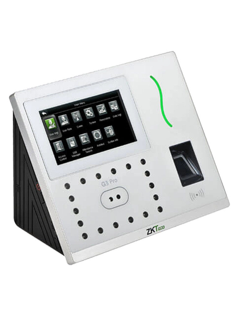 ZKTECO G3PRO Control de Asistencia y Acceso con huellas y Rostros